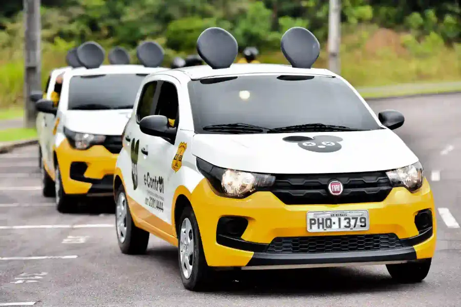 Frota do Grupo EMOPS em atendimento em Manaus